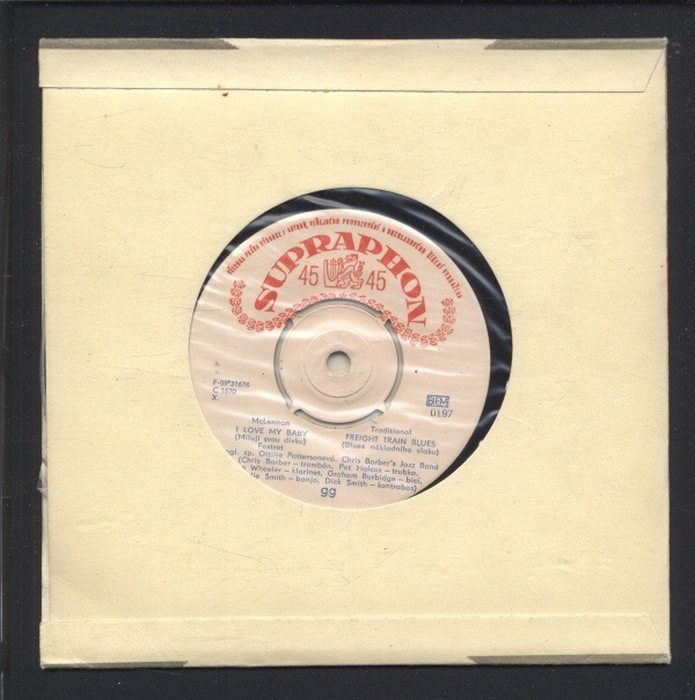 Ottilie Pattersonová, Chris Barber's Jazz Band - Strange Things; See, See Rider / I Love My Baby; Freight Train Blues (SP)