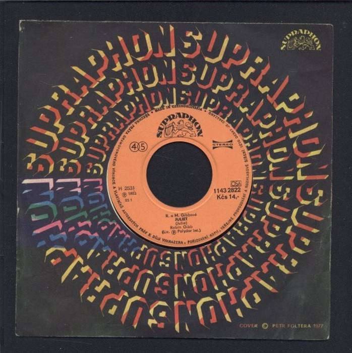Robin Gibb - Juliet / Hearts On Fire (SP)