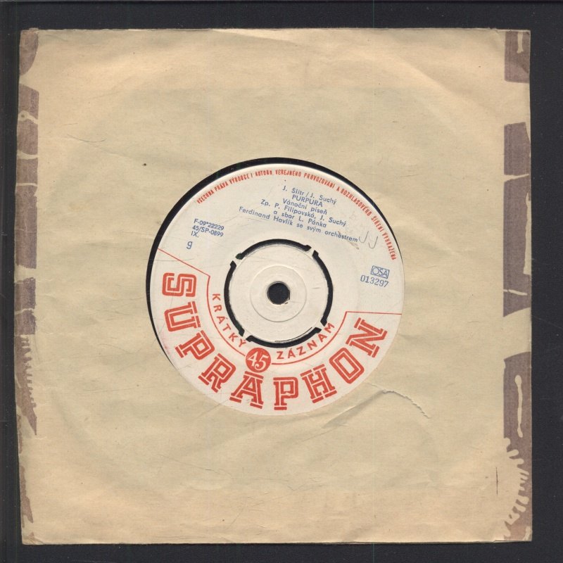 P. Filipovská, J. Suchý; Setleři - Purpura / Veselé Vánoce (SP)