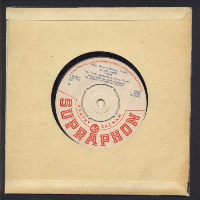 Yvetta Simonová - O nás dvou / Šel chlapeček na procházku (SP)