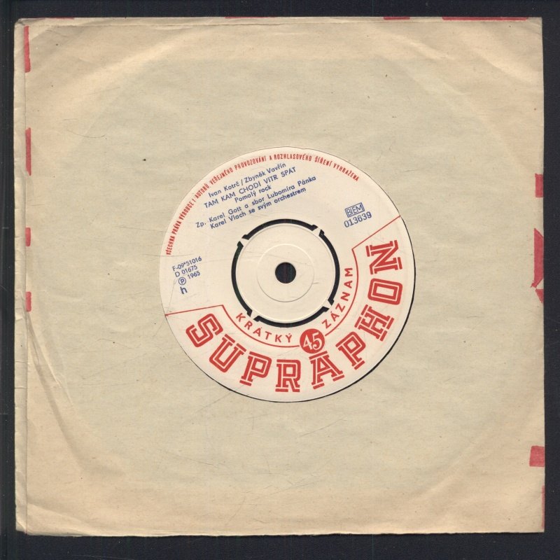 Yvetta Simonová - Taková to byla velká láska / Karel Gott - Tam kam chodí vítr spát (SP)