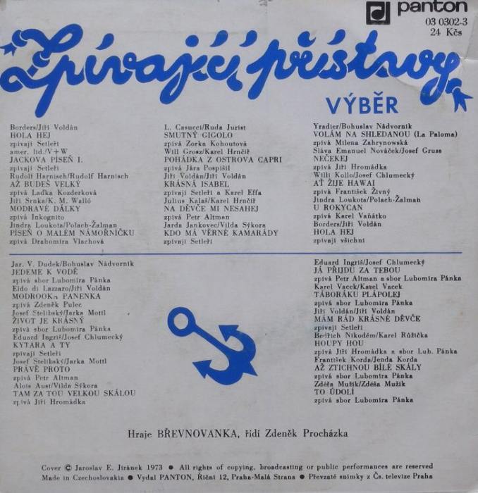 Zpívající přístavy (výběr) Břevnovanka (2SP)