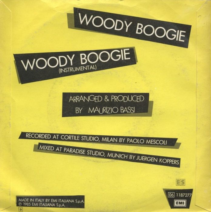 Baltimora - Woody Boogie / Woody Boogie (Instrumental) (SP)