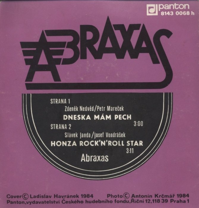 Abraxas - Dneska mám pech / Honza rock'n'roll star