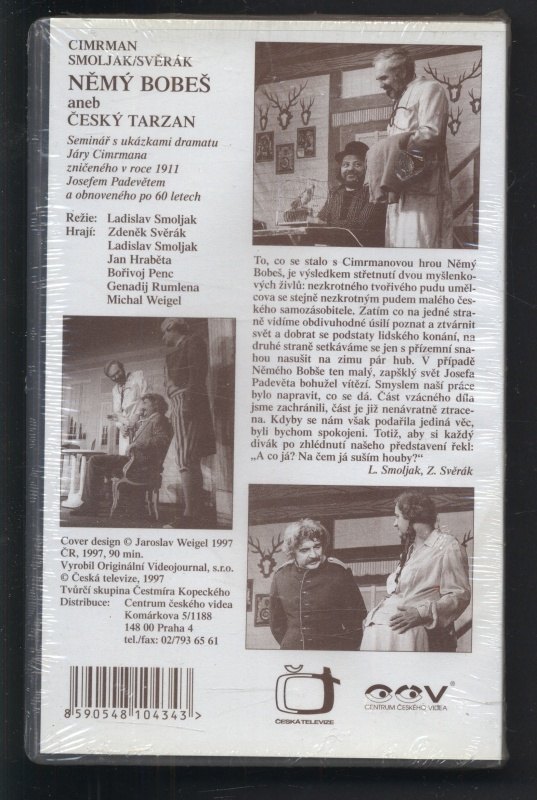 Divadlo Járy Cimrmana: Němý Bobeš aneb Český Tarzan (VHS)