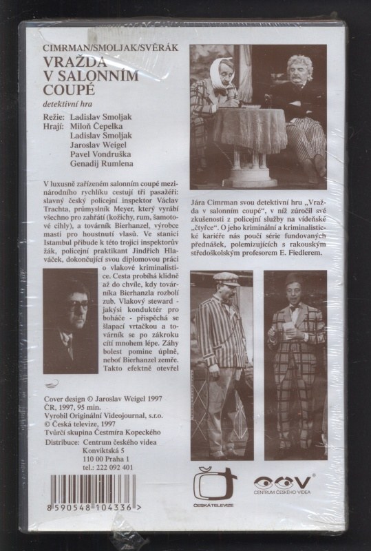 Divadlo Járy Cimrmana: Vražda v salonním coupé (VHS)