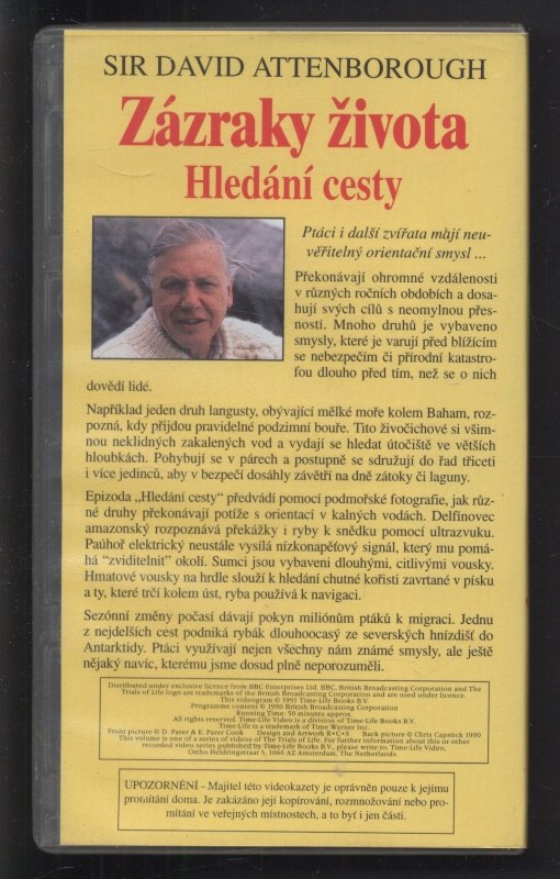Zázraky života: Hledání cesty (VHS)