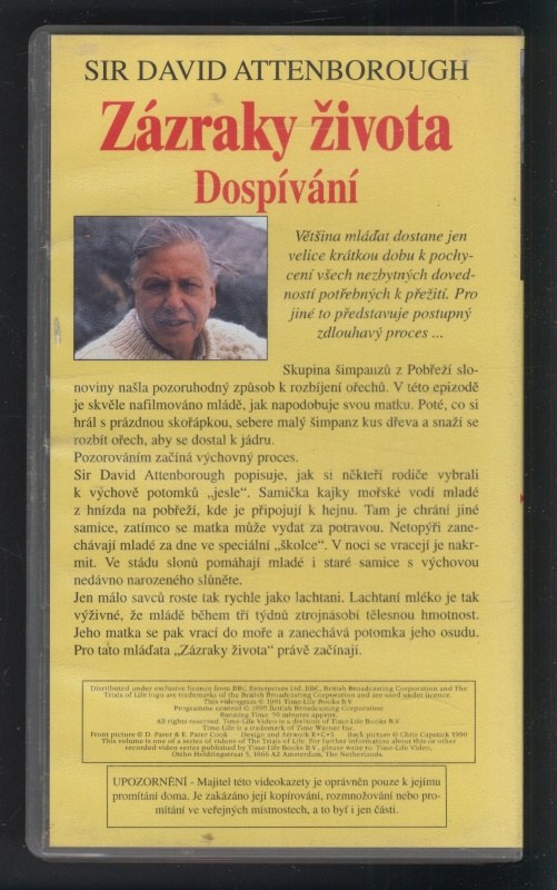 Zázraky života: Dospívání (VHS)