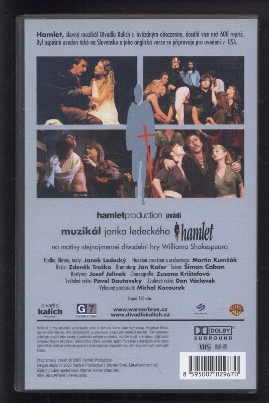 Muzikál Hamlet (VHS)