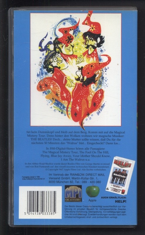 The Beatles: Magical Mystery Tour (VHS)