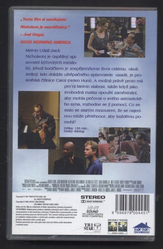 Lepší už to nebude (VHS)