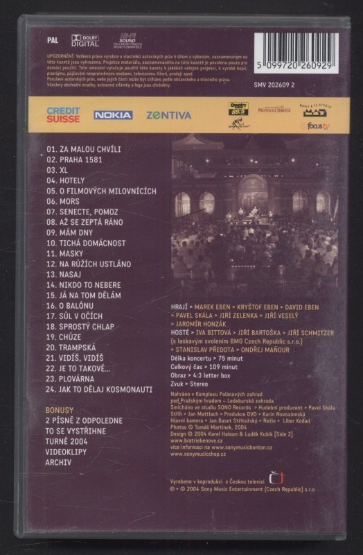 3 Ebeni v zahradě (VHS)