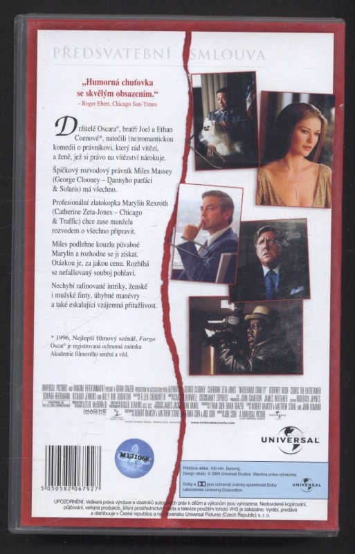 Nesnesitelná krutost (VHS)