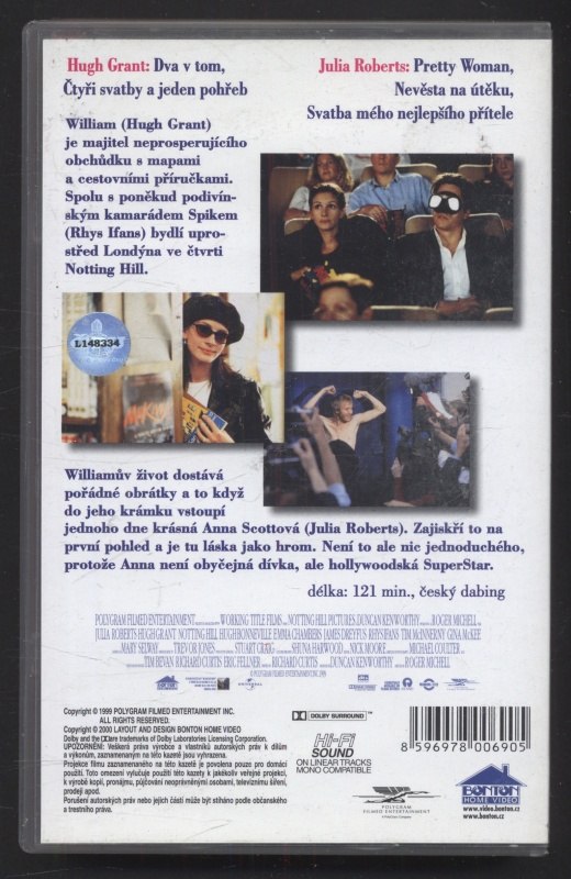 Notting Hill (VHS)