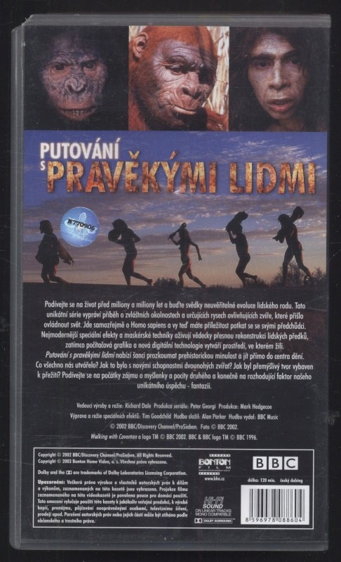 Putování s pravěkými lidmi - kompletní série (2VHS)