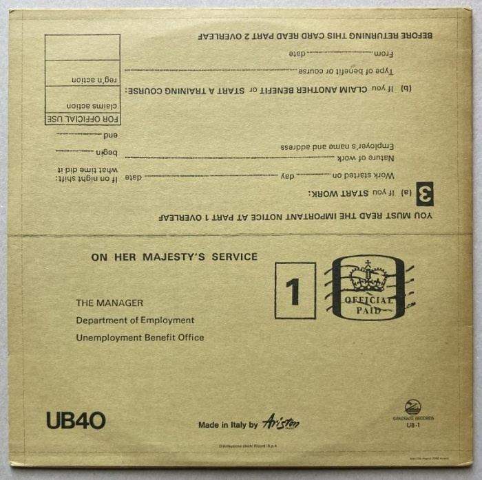 UB40 - Signing Off (2LP)