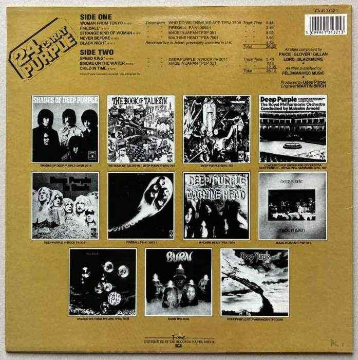Deep Purple - 24 Carat Purple (LP)