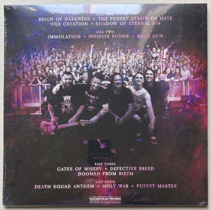 Thy Art Is Murder - Decade Of Hate (Live In Melbourne 2023) (2LP) - limited edition, purple with blue & pink splatter vinyl