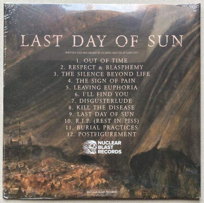 Fuming Mouth - Last Day Of Sun (LP) - limited edition, smoke vinyl