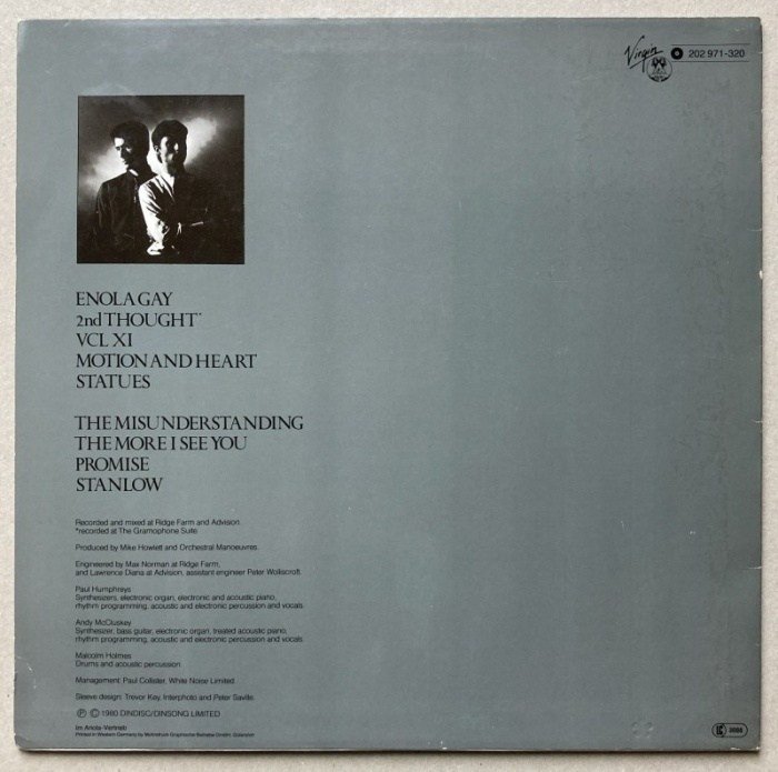 Orchestral Manoeuvres In The Dark - Organisation (LP)