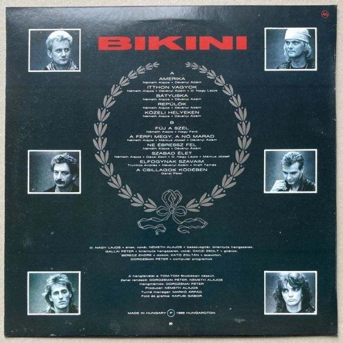 Bikini - Közeli Helyeken (LP)