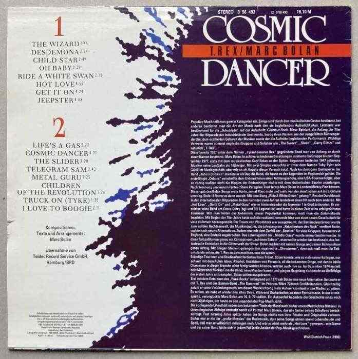 T. Rex / Marc Bolan - Cosmic Dancer (LP)