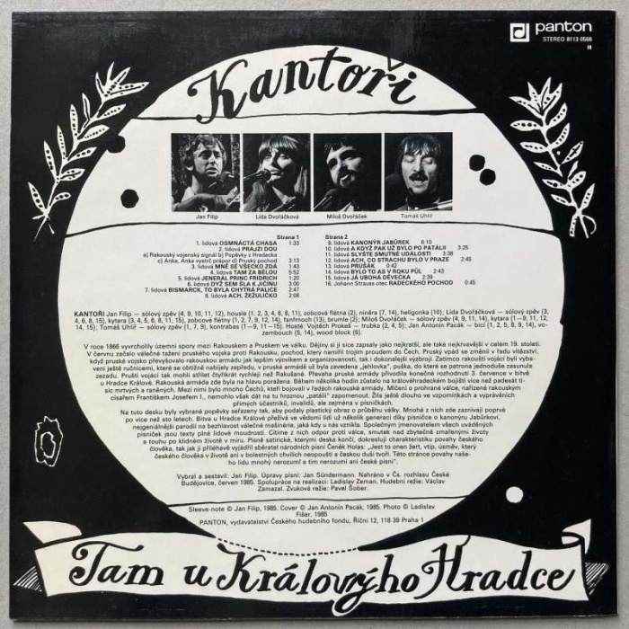 Kantoři - Tam u Královýho Hradce (LP)