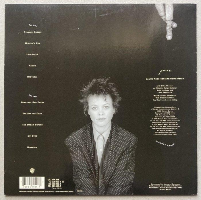 Laurie Anderson - Strange Angels (LP)