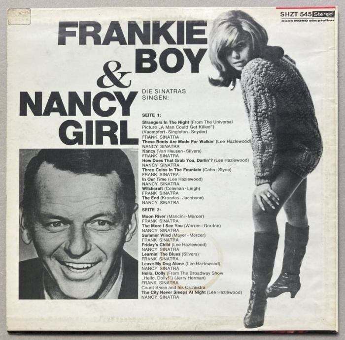 Frank Sinatra & Nancy Sinatra - Frankie Boy & Nancy Girl (LP)