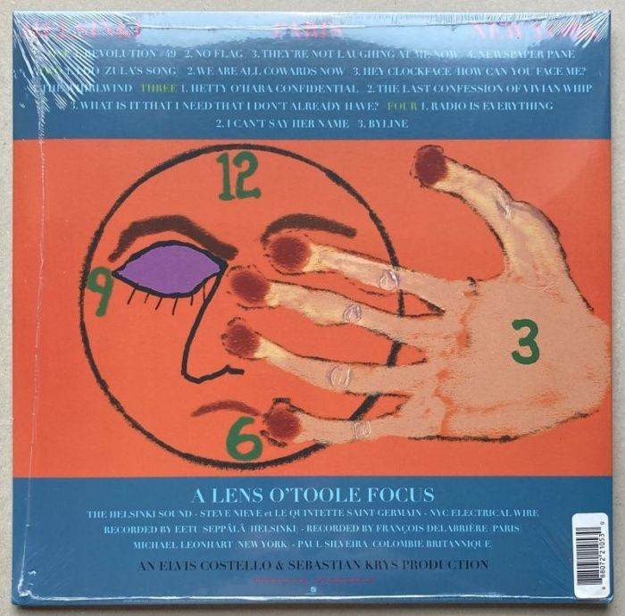 Elvis Costello - Hey Clockface (2LP) - Transparent Red Colored Vinyl