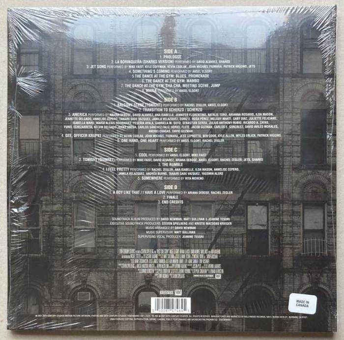 Various - West Side Story (Original Motion Picture Soundtrack) (2LP) - Red Transparent Vinyl