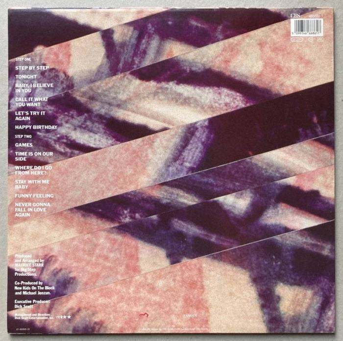 New Kids On The Block - Step By Step (LP)
