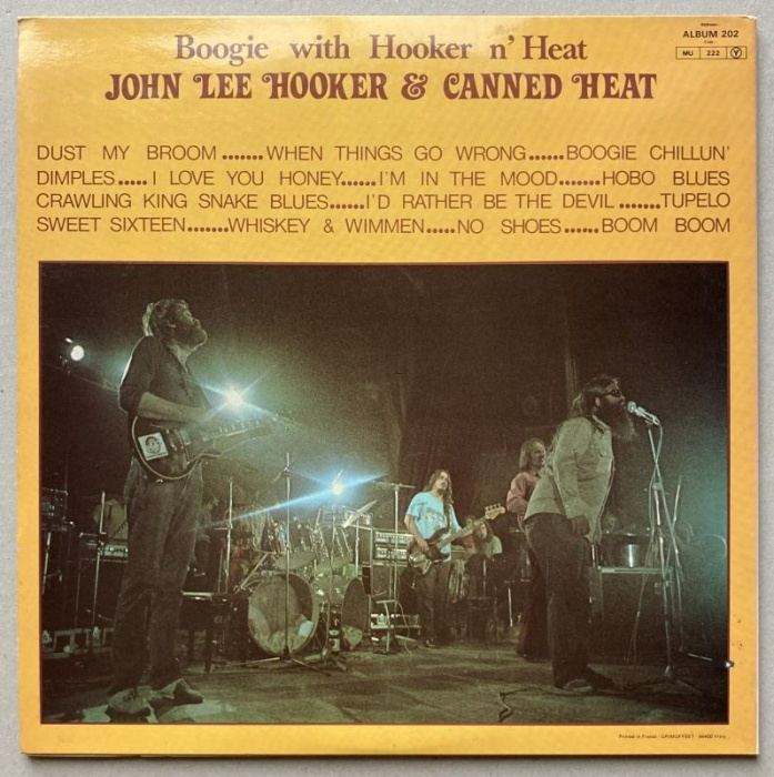 John Lee Hooker & Canned Heat - Boogie With Hooker N' Heat (2LP)