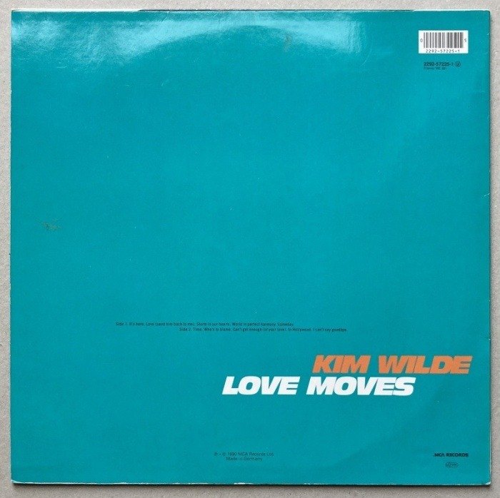 Kim Wilde - Love Moves (LP)