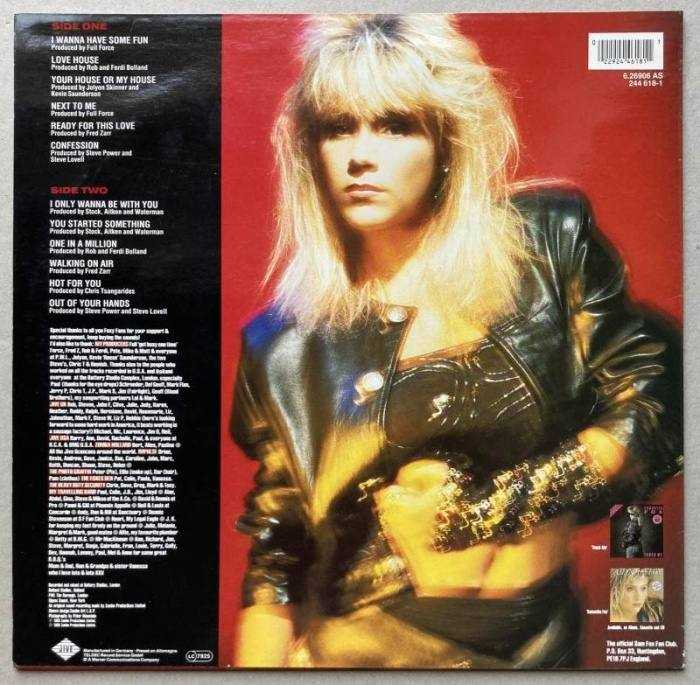 Samantha Fox - I Wanna Have Some Fun (LP)