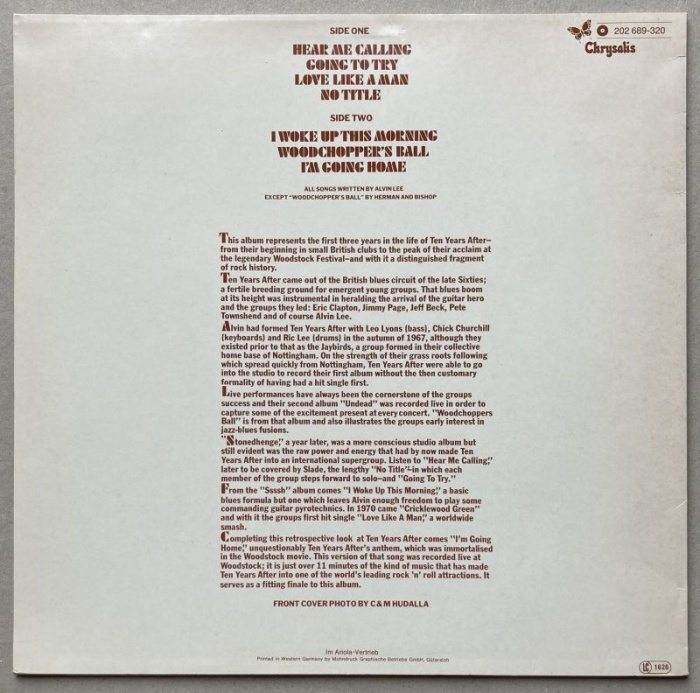 Ten Years After - Goin' Home! (LP)