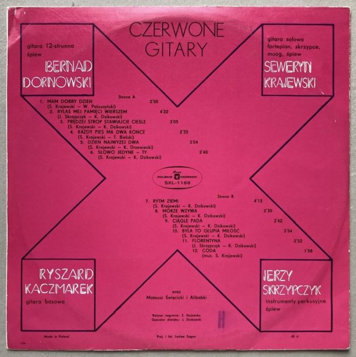 Czerwone Gitary - Rytm Ziemi (LP)