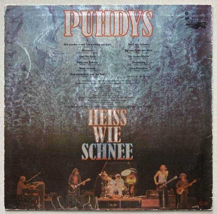Puhdys - Heiß Wie Schnee (LP)