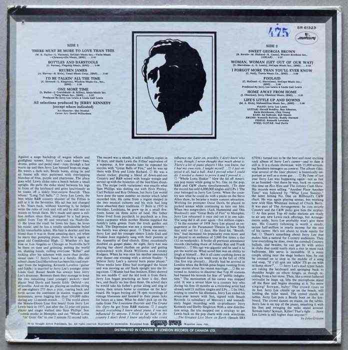 Jerry Lee Lewis - There Must Be More To Love Than This (LP)