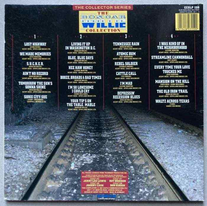 Boxcar Willie - The Boxcar Willie Collection (2LP)