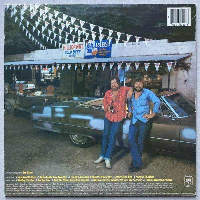 Moe Bandy & Joe Stampley - Just Good Ol' Boys Featuring Holding The Bag (LP)