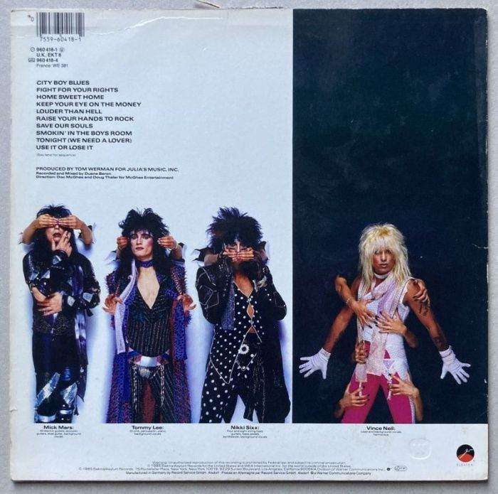 Mötley Crüe - Theatre Of Pain (LP)