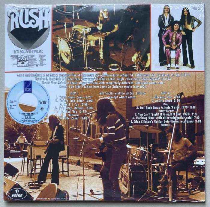 Rush - Live In St. Catharines, April 1974 (LP)