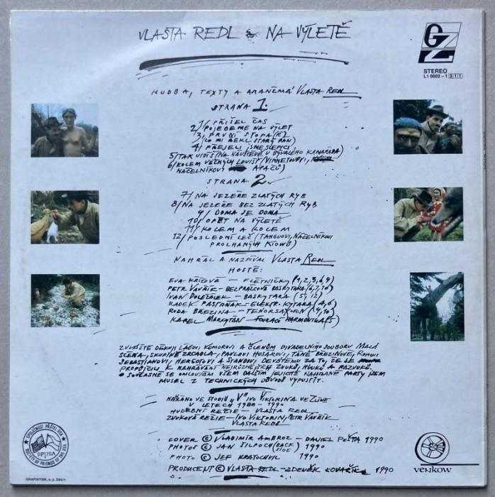 Vlasta Redl - Na výletě (LP)