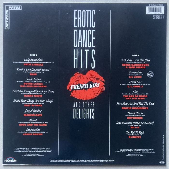 Various - Erotic Dance Hits And Other Delights (LP)