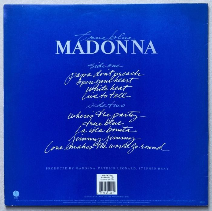 Madonna - True Blue (LP)