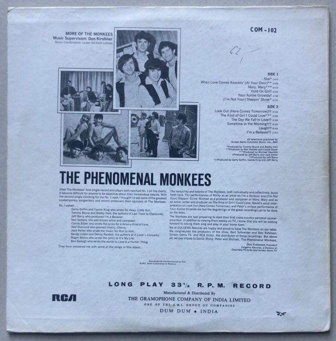 The Monkees - More Of The Monkees (LP)