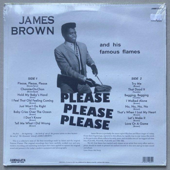 James Brown And His Famous Flames - Please Please Please (LP)