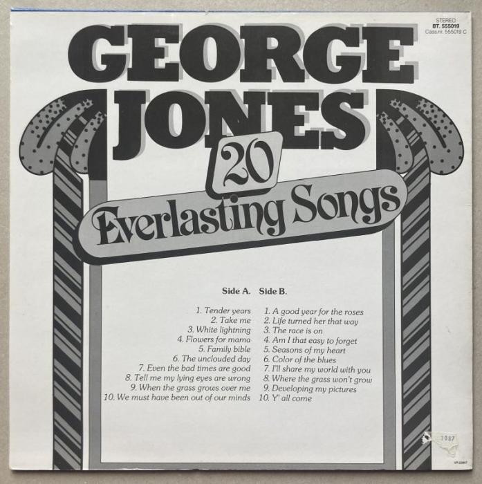 George Jones - 20 Everlasting Songs (LP)