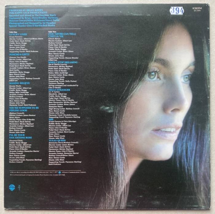 Emmylou Harris - Luxury Liner (LP)